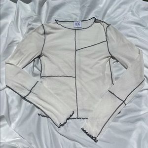 urban outfitters patchwork long sleeve